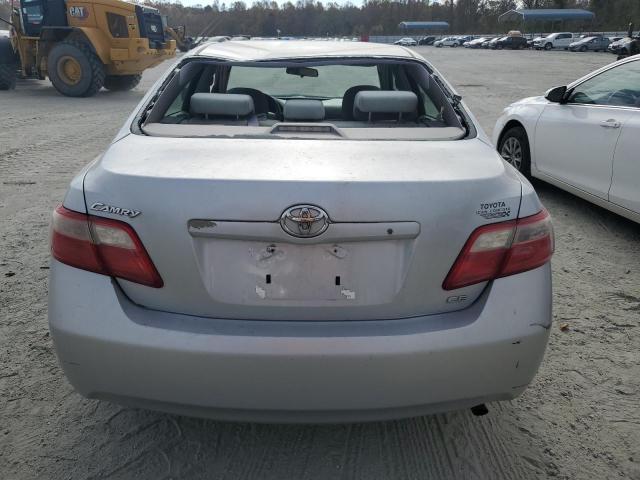 4T1BE46K97U619415 - 2007 TOYOTA CAMRY CE SILVER photo 6