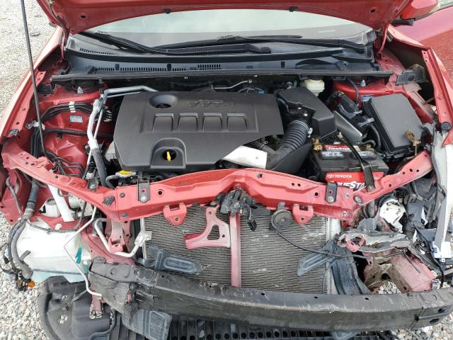 5YFBURHE9GP418428 - 2016 TOYOTA COROLLA L RED photo 11