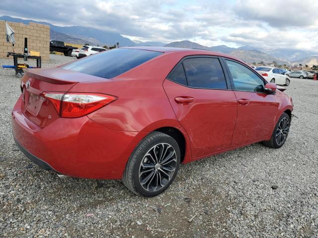 5YFBURHE9GP418428 - 2016 TOYOTA COROLLA L RED photo 3