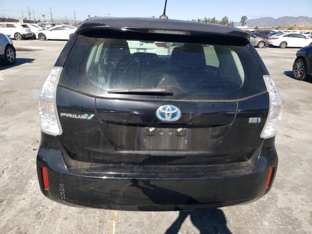 JTDZN3EU2C3037768 - 2012 TOYOTA PRIUS V BLACK photo 6