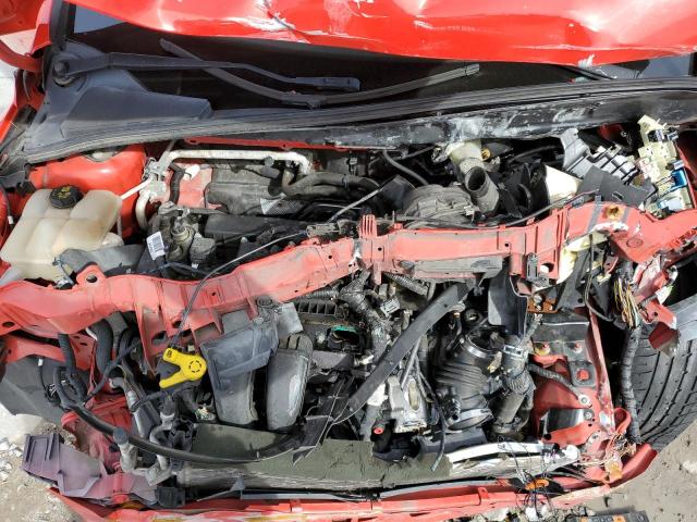 1FADP3F22GL290697 - 2016 FORD FOCUS SE RED photo 11