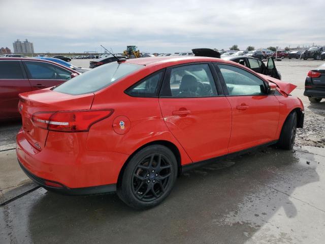 1FADP3F22GL290697 - 2016 FORD FOCUS SE RED photo 3