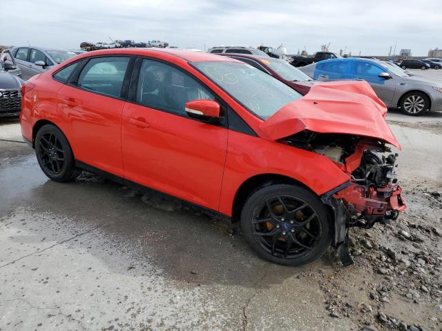 1FADP3F22GL290697 - 2016 FORD FOCUS SE RED photo 4