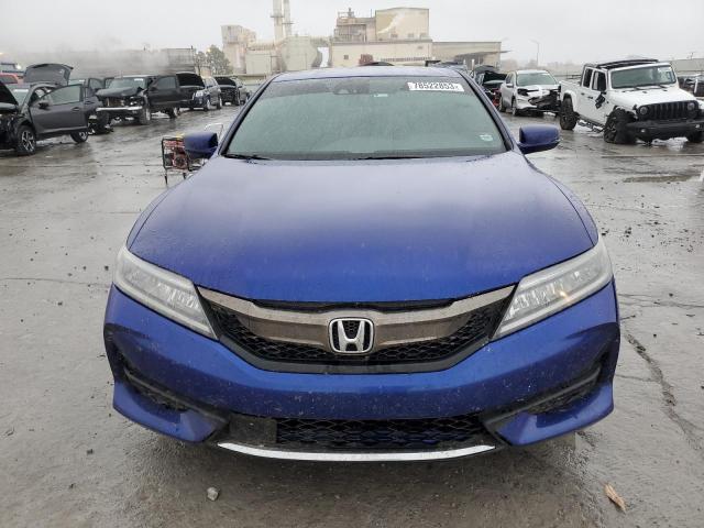 1HGCT2B00HA006207 - 2017 HONDA ACCORD TOURING BLUE photo 5