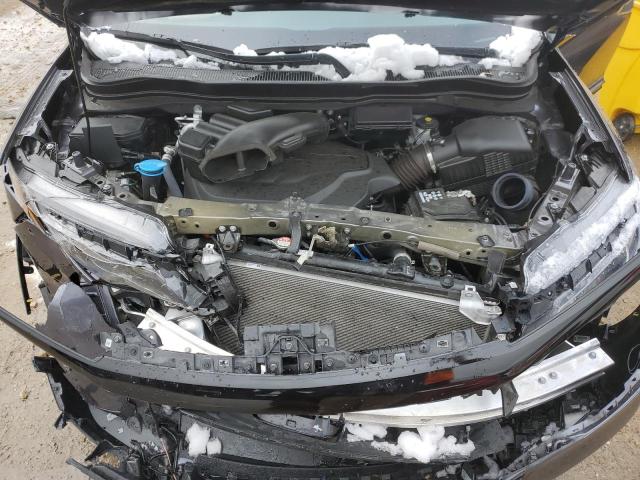 5FNYF8H51MB037534 - 2021 HONDA PASSPORT EXL BLACK photo 11