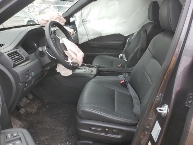 5FNYF8H51MB037534 - 2021 HONDA PASSPORT EXL BLACK photo 7