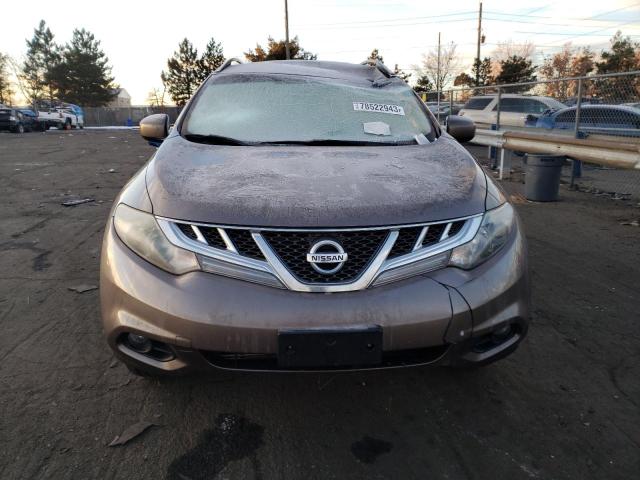 JN8AZ1MW1EW514026 - 2014 NISSAN MURANO S BROWN photo 5