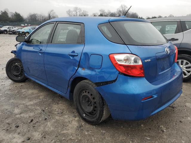 2T1KU40E99C066078 - 2009 TOYOTA COROLLA MA BLUE photo 2