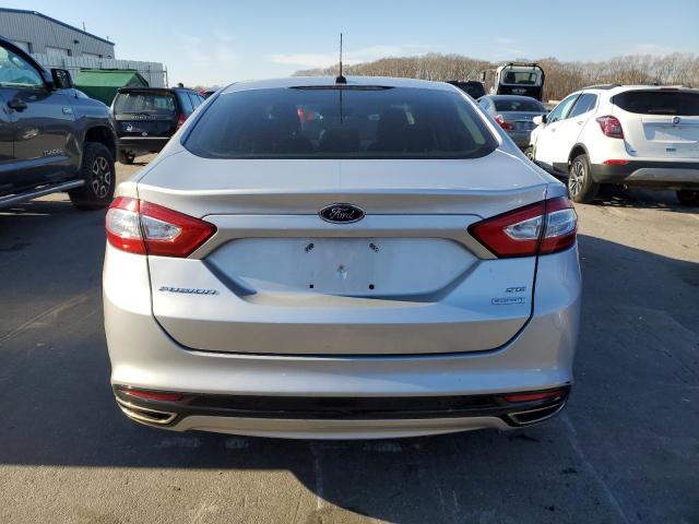 3FA6P0H9XER319976 - 2014 FORD FUSION SE SILVER photo 6