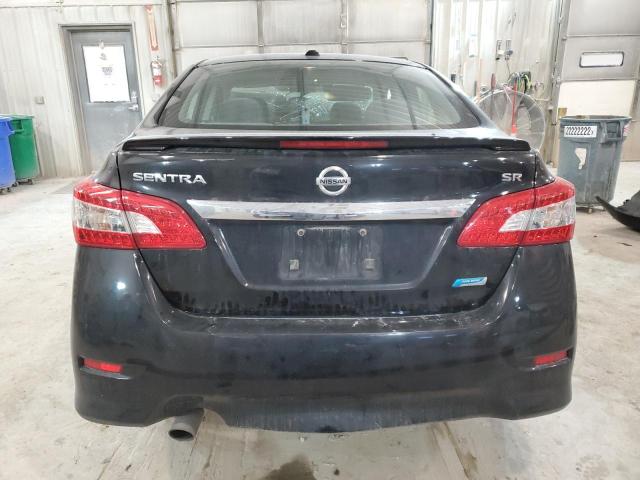 3N1AB7APXEY257363 - 2014 NISSAN SENTRA S BLACK photo 6