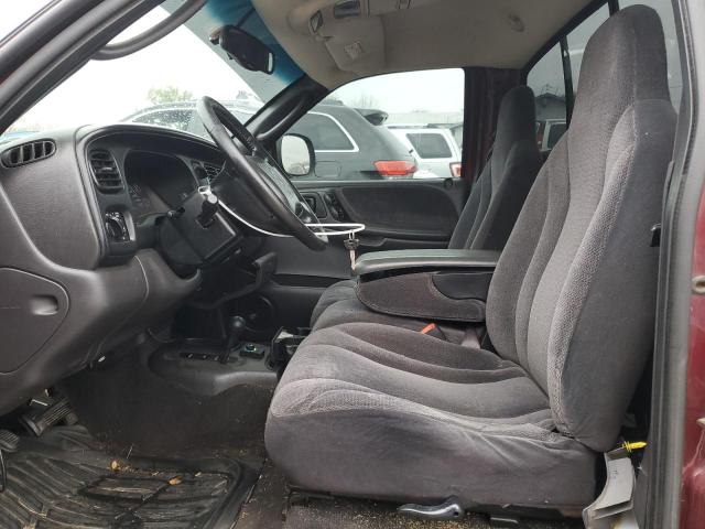 1B7GG26N8YS795890 - 2000 DODGE DAKOTA MAROON photo 7