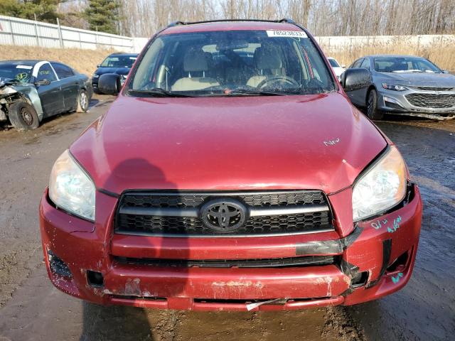 2T3BF4DVXCW226552 - 2012 TOYOTA RAV4 RED photo 5