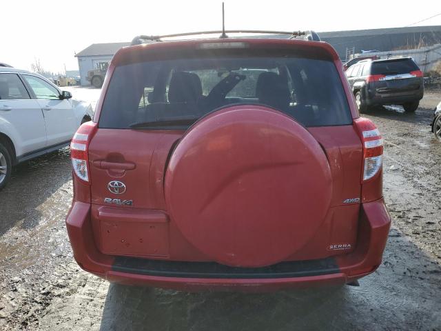 2T3BF4DVXCW226552 - 2012 TOYOTA RAV4 RED photo 6