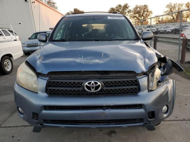 JTMZD32V186072825 - 2008 TOYOTA RAV4 SPORT BLUE photo 5