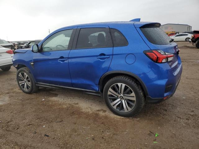 JA4ARUAU4MU009215 - 2021 MITSUBISHI OUTLANDER ES BLUE photo 2