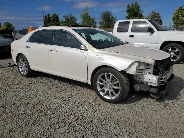 1G1ZE5E06CF153605 - 2012 CHEVROLET MALIBU LTZ WHITE photo 4