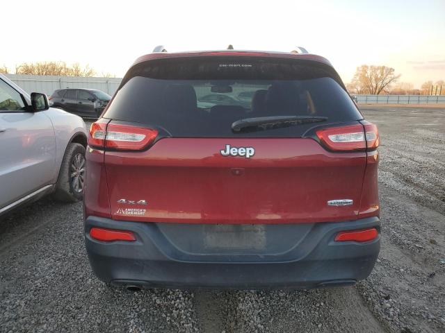 1C4PJMCB0GW187232 - 2016 JEEP CHEROKEE LATITUDE MAROON photo 6