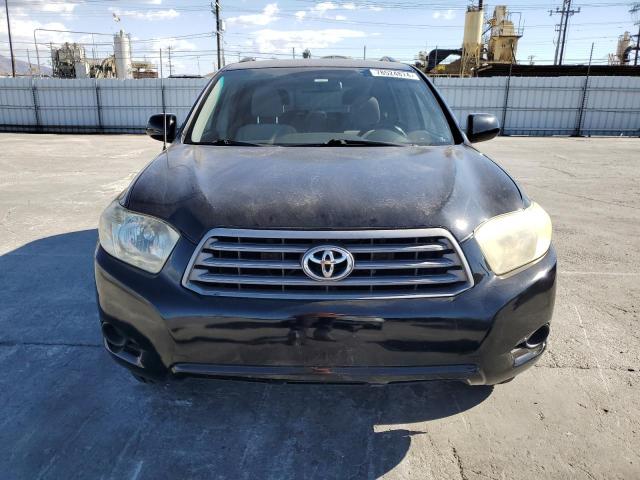 JTEDS41A982023282 - 2008 TOYOTA HIGHLANDER BLACK photo 5