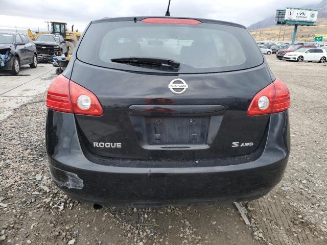 JN8AS58V38W124286 - 2008 NISSAN ROGUE S BLACK photo 6