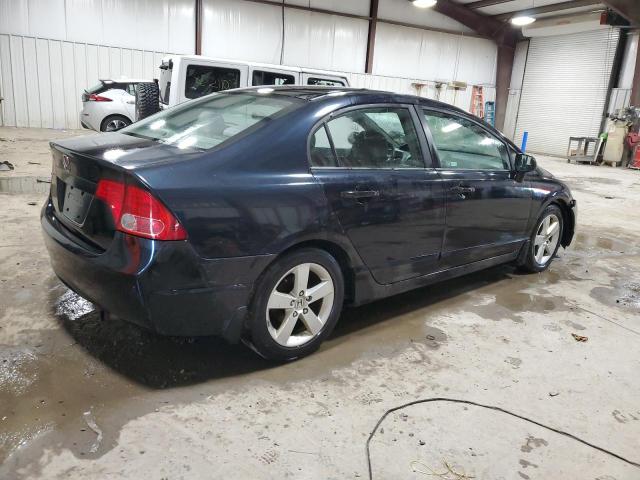 1HGFA16828L086465 - 2008 HONDA CIVIC EX BLUE photo 3