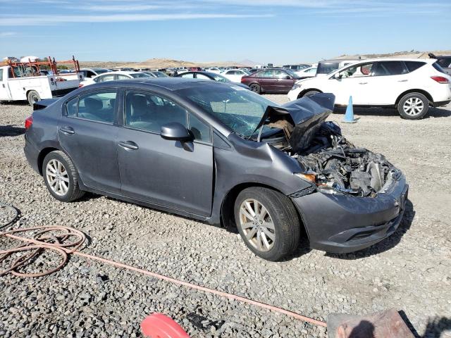 2HGFB2F84CH601281 - 2012 HONDA CIVIC EX SILVER photo 4