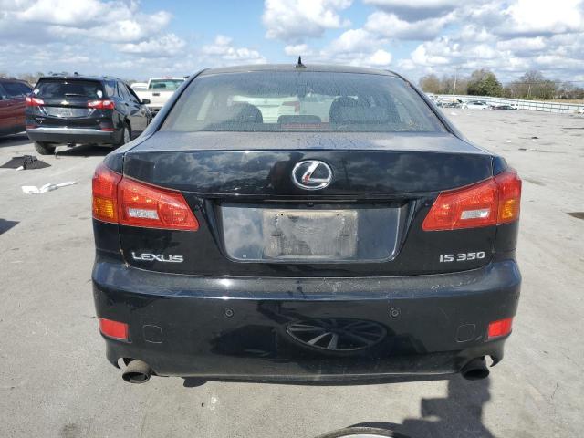 JTHBE262975013646 - 2007 LEXUS IS 350 BLACK photo 6