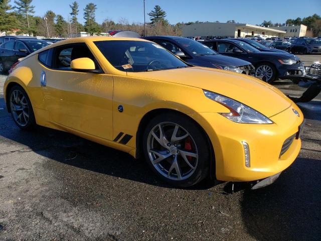 JN1AZ4EH1HM954229 - 2017 NISSAN 370Z BASE YELLOW photo 4