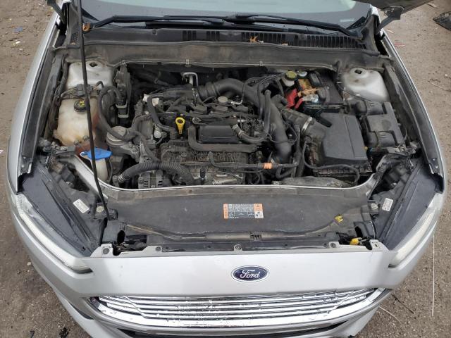 3FA6P0HD9ER389005 - 2014 FORD FUSION SE SILVER photo 11