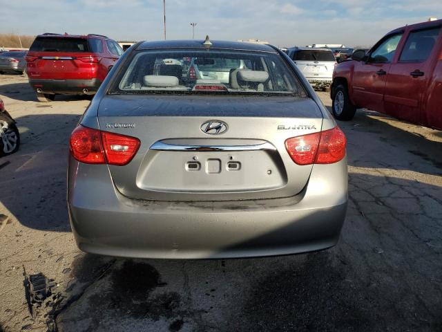 KMHDU4AD6AU167547 - 2010 HYUNDAI ELANTRA BLUE GRAY photo 6