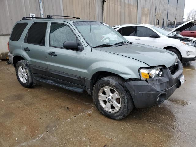 1FMYU03167KB18317 - 2007 FORD ESCAPE XLT GREEN photo 4