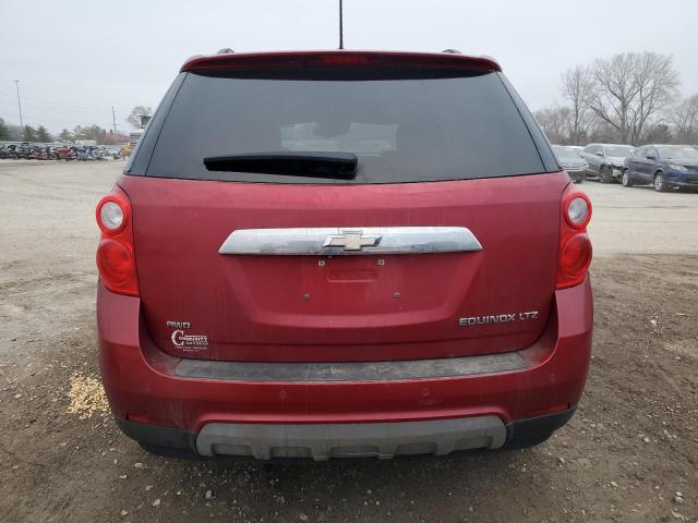 2GNFLHEK3F6255761 - 2015 CHEVROLET EQUINOX LTZ RED photo 6