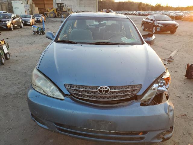 4T1BE30K84U876998 - 2004 TOYOTA CAMRY LE BLUE photo 5