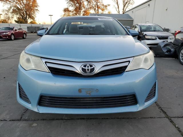 4T4BF1FK4DR291236 - 2013 TOYOTA CAMRY L BLUE photo 5