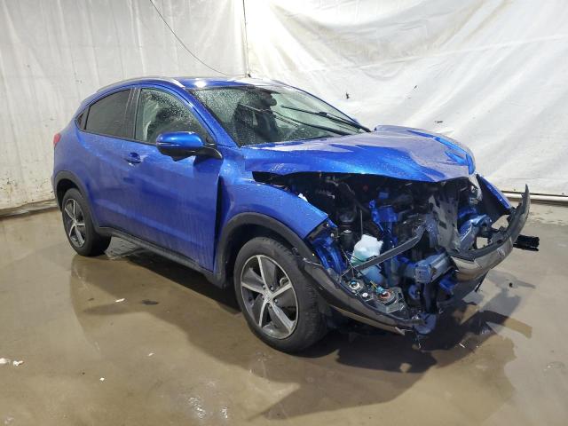 3CZRU6H55MM717165 - 2021 HONDA HR-V EX BLUE photo 4