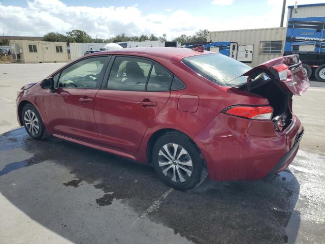 JTDEAMDEXNJ045187 - 2022 TOYOTA COROLLA LE RED photo 2