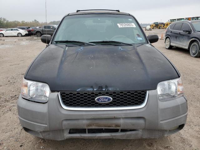 1FMYU04112KA65646 - 2002 FORD ESCAPE XLT BLACK photo 5