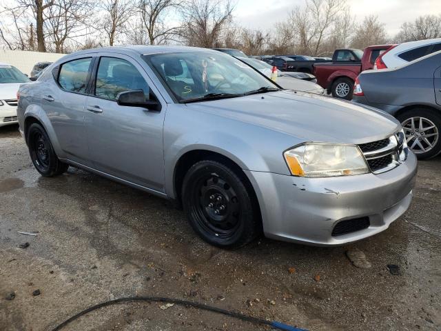 1C3CDZAB7DN519162 - 2013 DODGE AVENGER SE SILVER photo 4