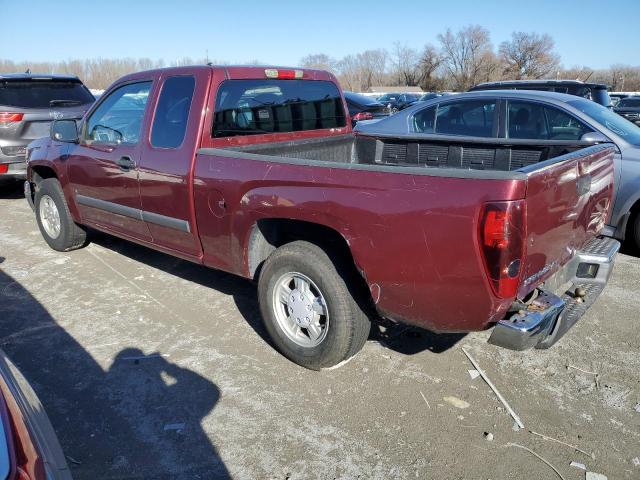 1GTCS19E588145270 - 2008 GMC CANYON BURGUNDY photo 2