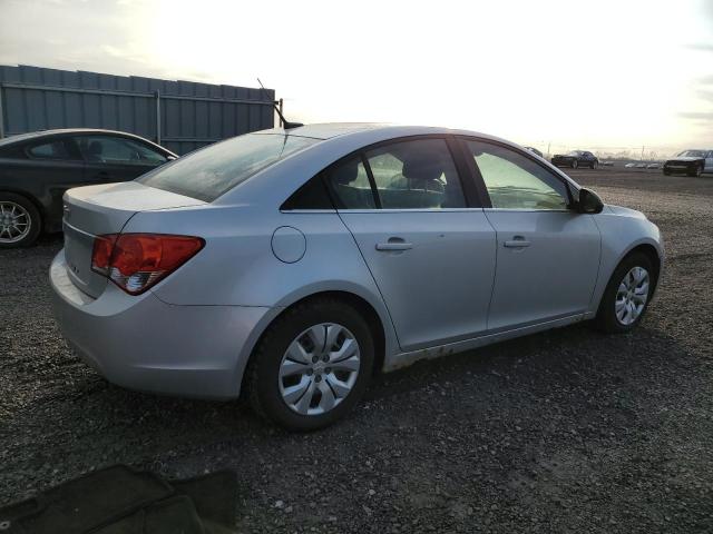 1G1PC5SH9C7130871 - 2012 CHEVROLET CRUZE LS SILVER photo 3