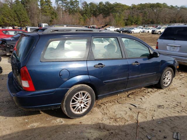 1FAHP36332W247570 - 2002 FORD FOCUS SE BLUE photo 3