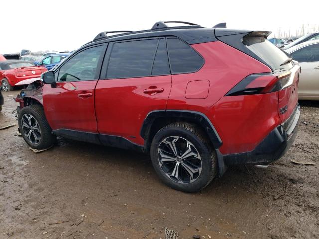 JTMEB3FV9ND076398 - 2022 TOYOTA RAV4 PRIME XSE RED photo 2