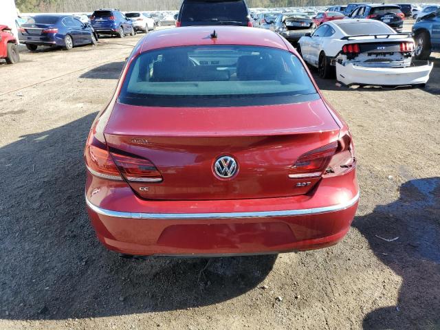 WVWBP7AN4DE570616 - 2013 VOLKSWAGEN CC SPORT RED photo 6