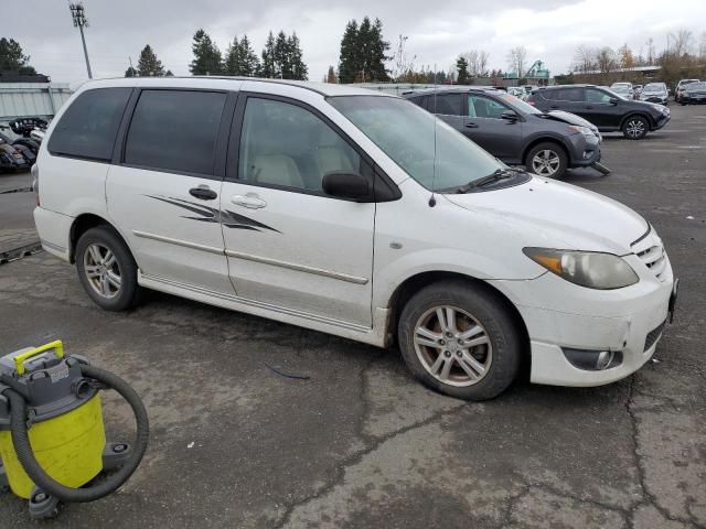 JM3LW28A040511743 - 2004 MAZDA MPV WAGON WHITE photo 4