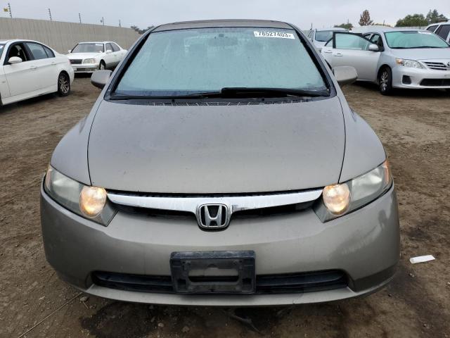 1HGFA16897L022082 - 2007 HONDA CIVIC EX GRAY photo 5