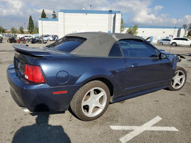 1FAFP45XX2F228063 - 2002 FORD MUSTANG GT BLUE photo 3