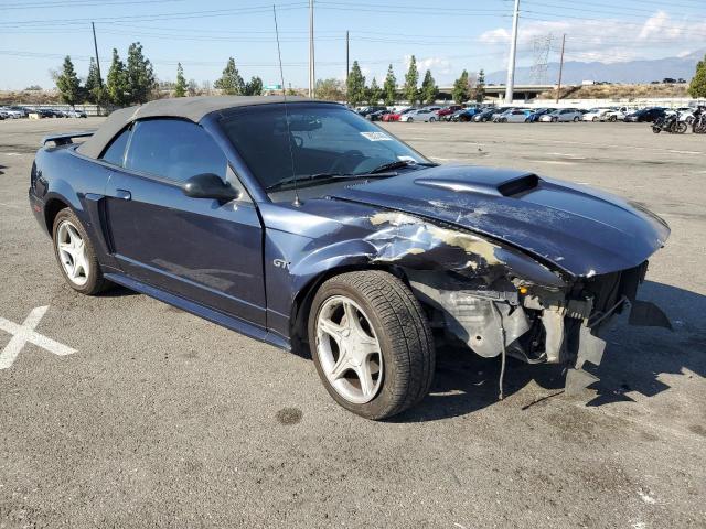 1FAFP45XX2F228063 - 2002 FORD MUSTANG GT BLUE photo 4