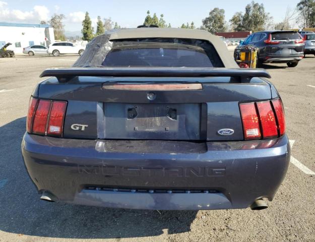 1FAFP45XX2F228063 - 2002 FORD MUSTANG GT BLUE photo 6