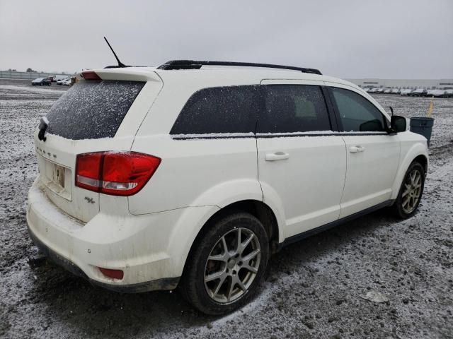 3C4PDDEG4ET102914 - 2014 DODGE JOURNEY R/T WHITE photo 3