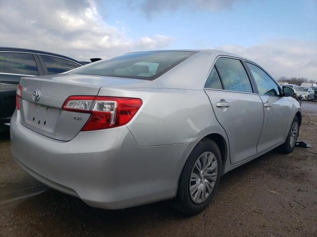 4T1BF1FK1CU034009 - 2012 TOYOTA CAMRY BASE SILVER photo 3