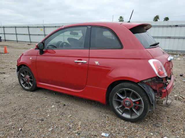 3C3CFFFH1FT598563 - 2015 FIAT 500 ABARTH RED photo 2